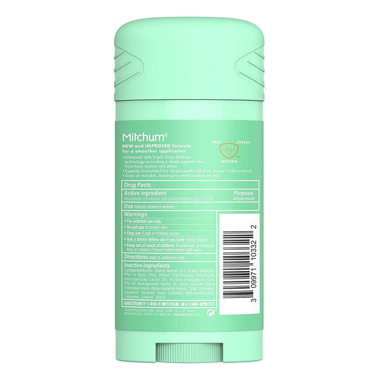 Mitchum Women 48-hour protection against sweat and odor for all-day confidence.