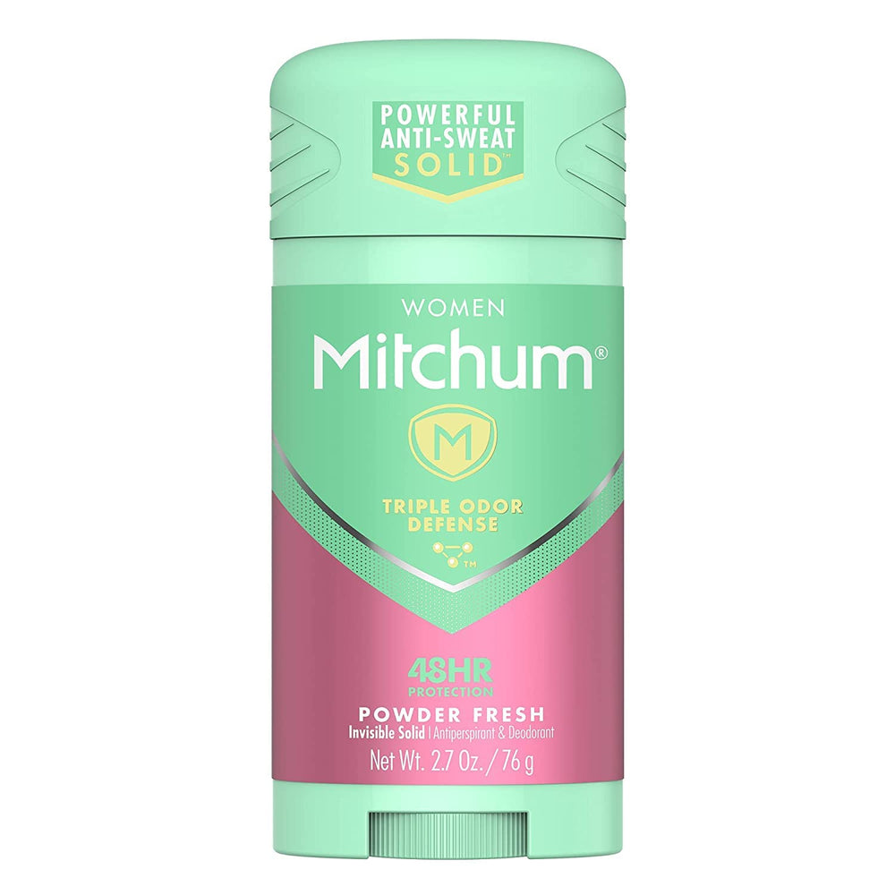 Mitchum For Women triple odor defense pack of 2 for all-day freshness.