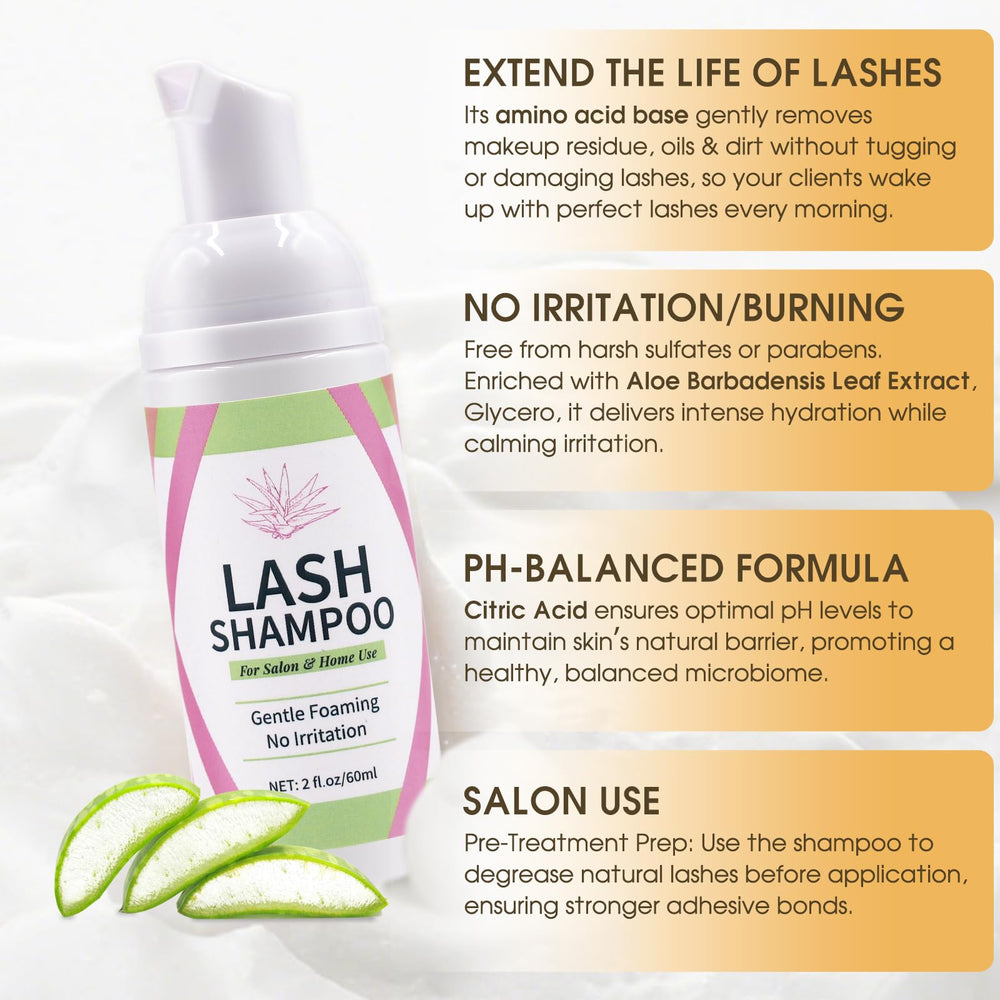 Miuffue shampoo concentrate packaging image shows kit contents