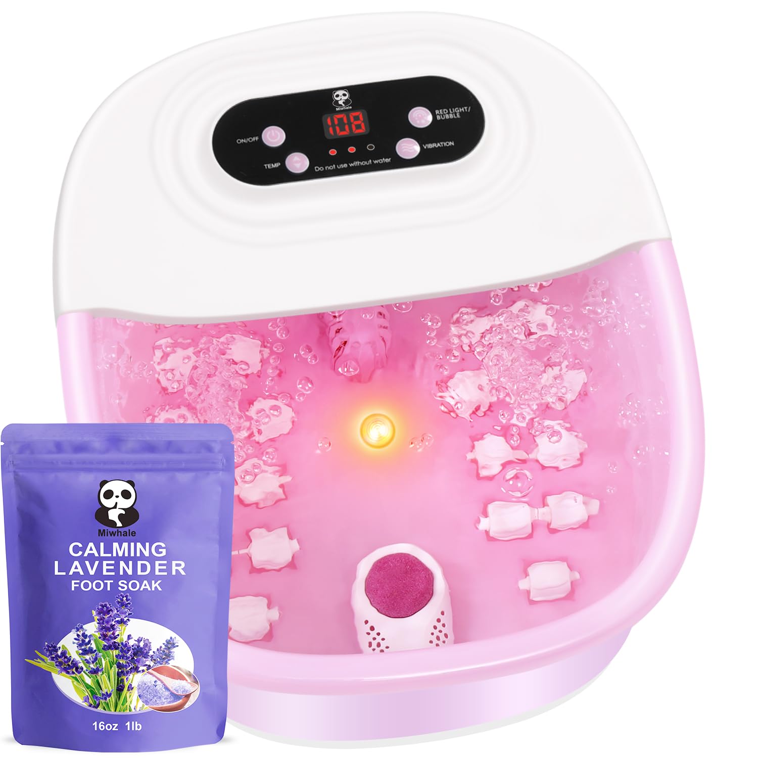 Miwhale medicine box and pumice stone for at-home pedicure