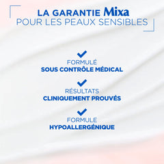 Mixa Cica Reparation Cream hypoallergenic formula minimizes irritation and enhances comfort