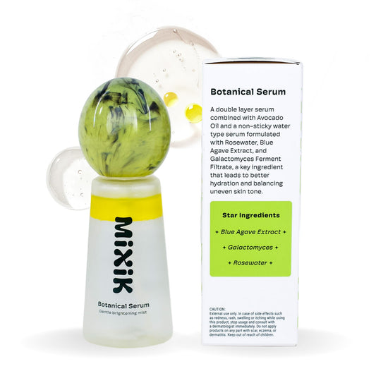 MIXIK hydrating mist spray on the face enhances refreshment and quick hydration