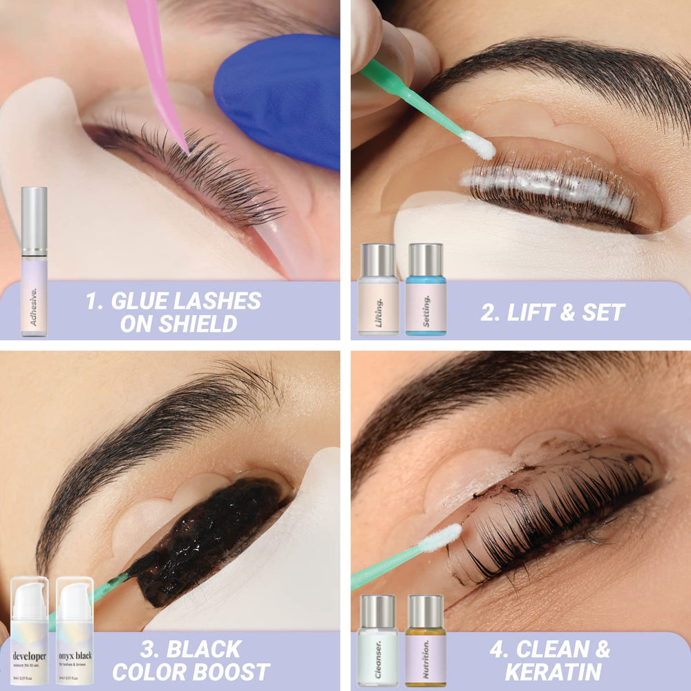 MIYA LASH instruction manual provides easy at-home steps