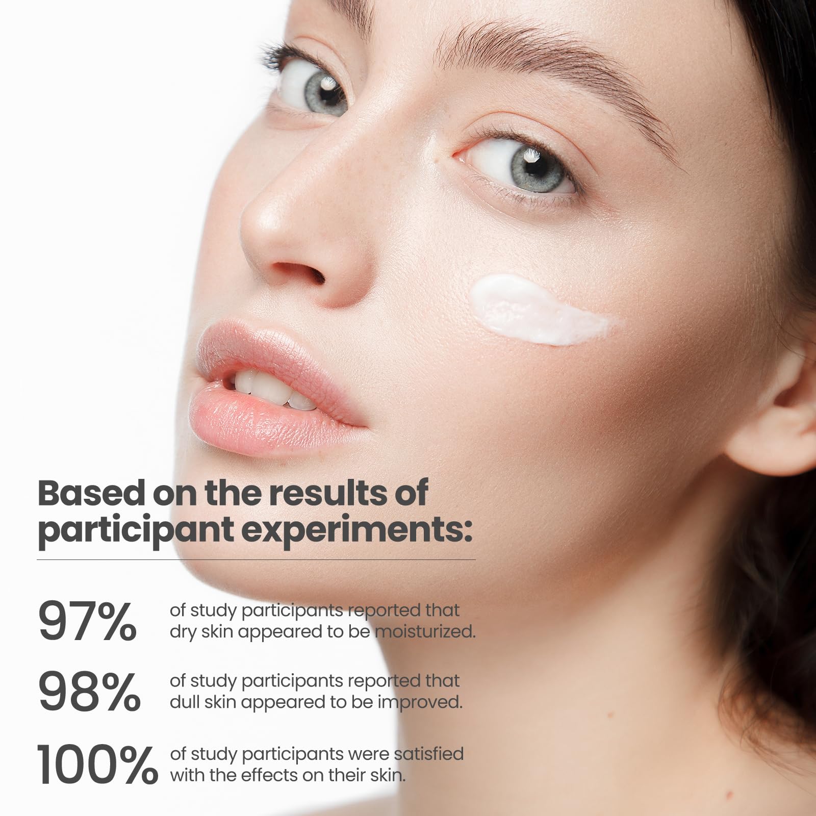 MIYINADO underarm application showing brightening and smoothness