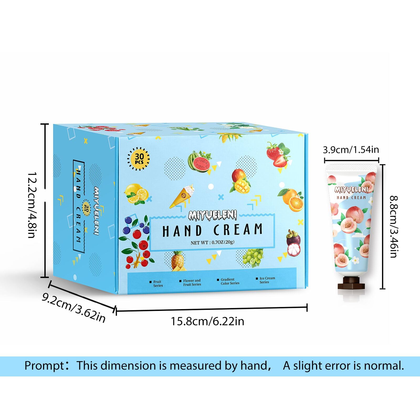 MIYUELENI gift-pack hand cream set is perfect for holidays and celebrations.