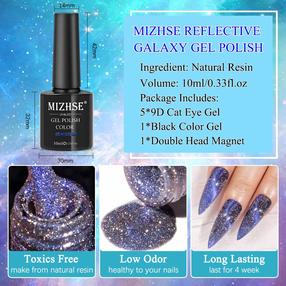 MIZHSE Two to three thin layers achieve cat-eye saturation.
