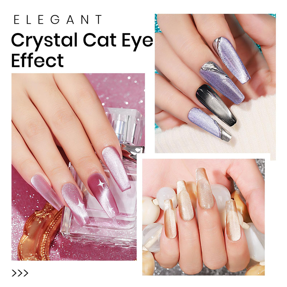 MIZHSE double-headed magnet stick for precise cat-eye patterns