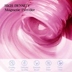 MIZHSE double-headed magnet stick used to create magnetic patterns before curing.