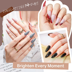MIZHSE fall-winter shade strip featuring gray and brown tones