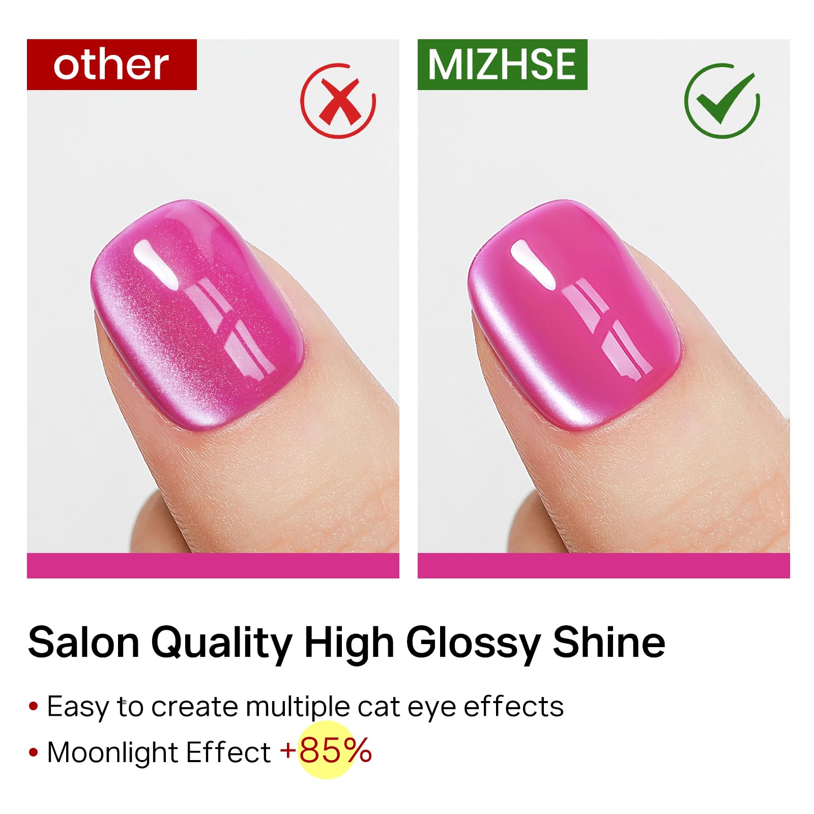Healthier MIZHSE formula with low odor and non-toxic ingredients.