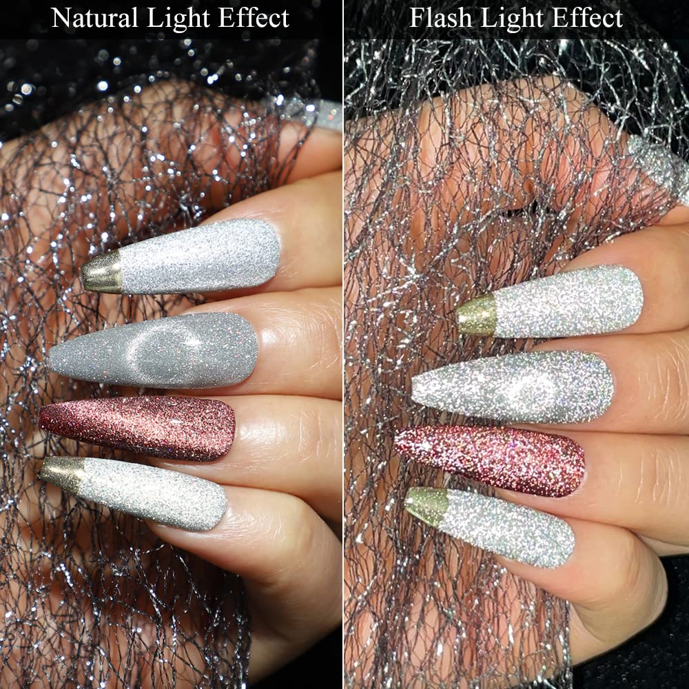 MIZHSE light-shift cat eye effect shows color change under different lighting.