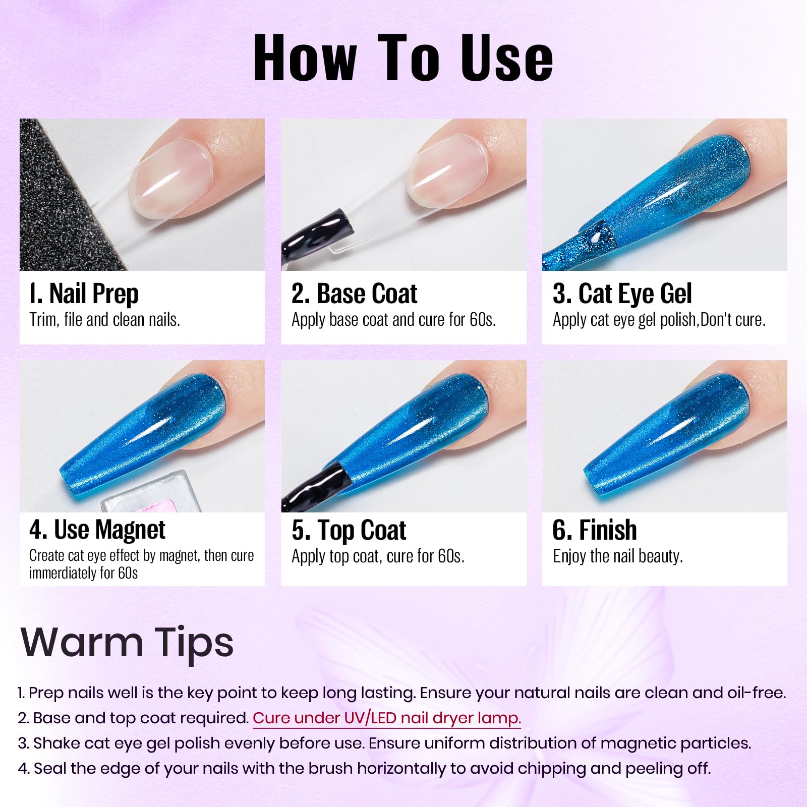 MIZHSE long wear up to 28 days with proper application