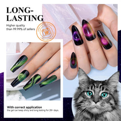 MIZHSE magnetic gel polish kit simplifies DIY salon-style nails.