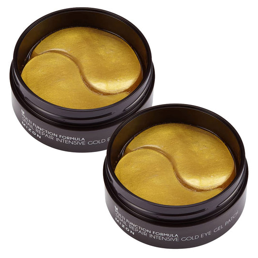MIZON 24K gold snail mucin patch pack front for refreshing under-eye care