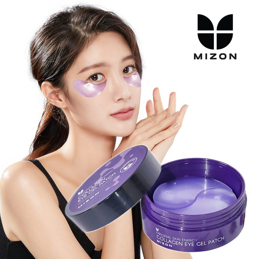 MIZON Marine Collagen Eye Patch pack front view offers hydrating under-eye care.