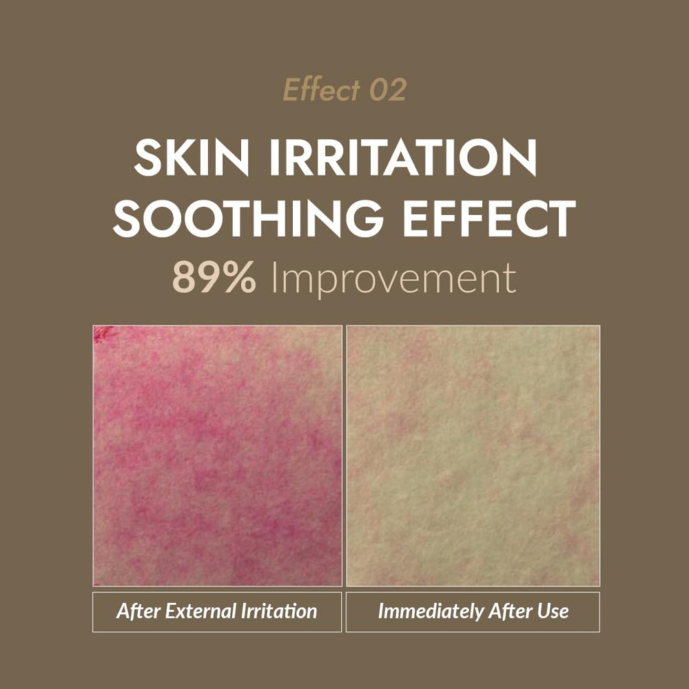 Before-and-after concept illustrating improved skin texture with MIZON cream
