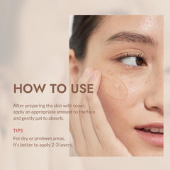 MIZON snail repair ampoule supports improved firmness and radiance.
