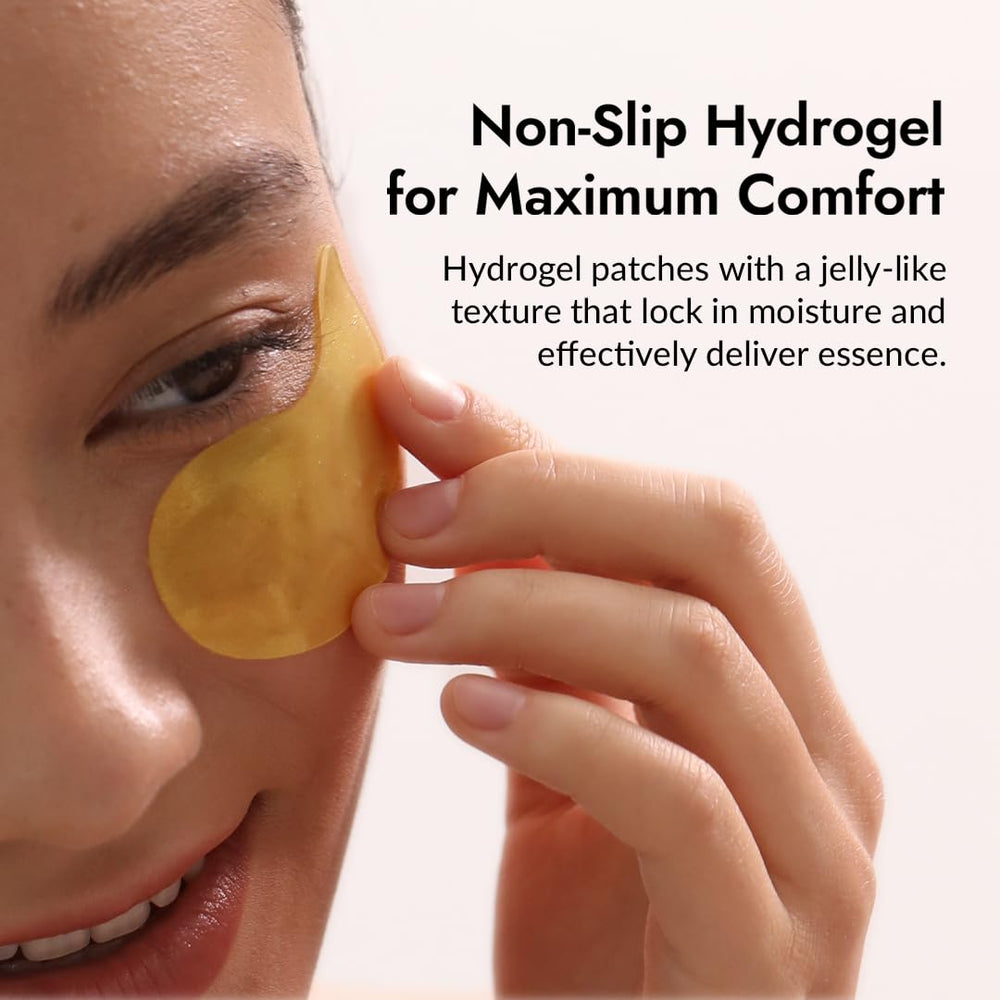MIZON patches on skin during use demonstrate soothing cooling sensation