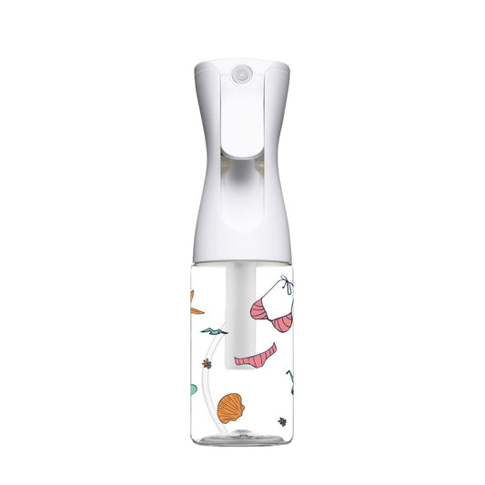 MJDFS NonAerosol bottle front view with even mist for versatile use.