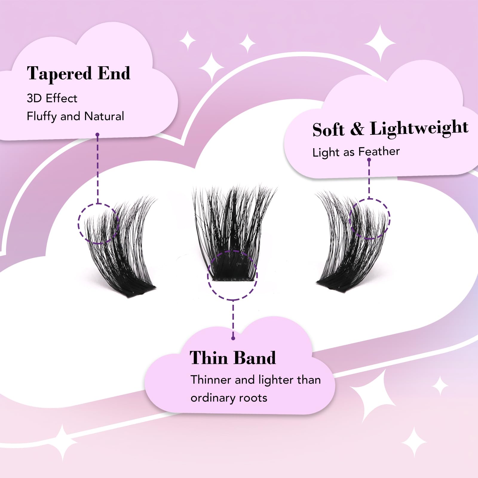 MJJOMAY 2‑in‑1 Lash Bond and Seal for secure wear.