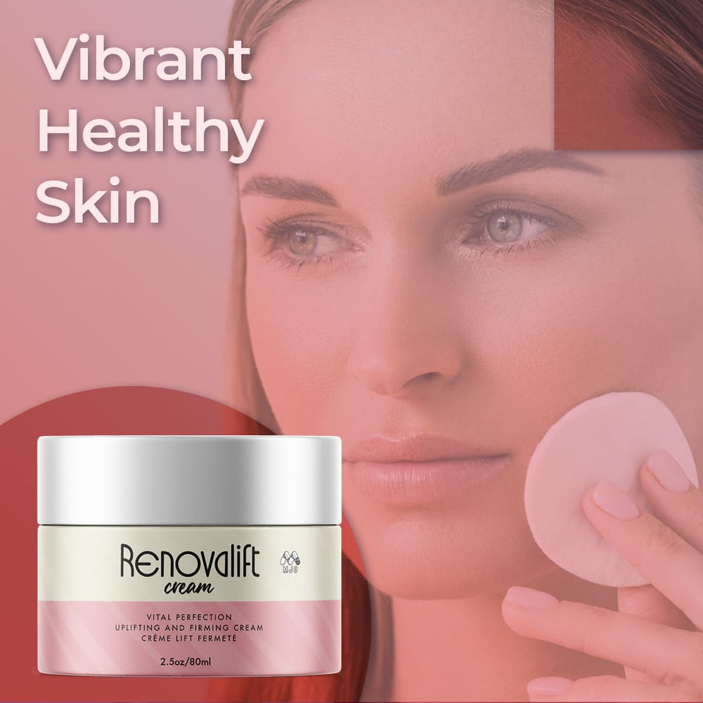 MJO Renovalift rich cream texture close-up for daily care