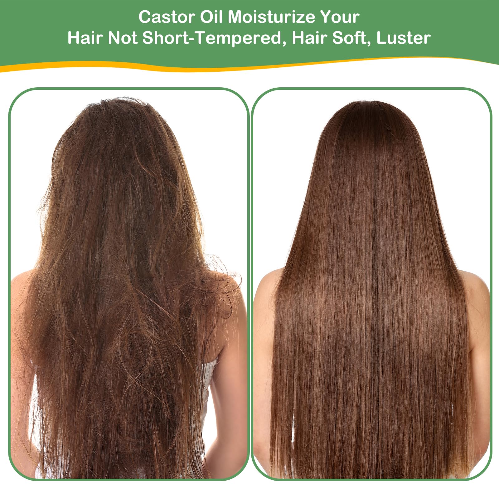 MMPANG Castor Oil eye lash brow care—routine application.