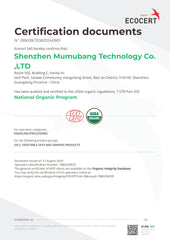 MMPANG USDA Organic Seal image—trusted, toxin-free care.