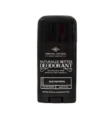 MNSC Old Faithful Deodorant pack front view with natural, premium branding for sensitive skin.