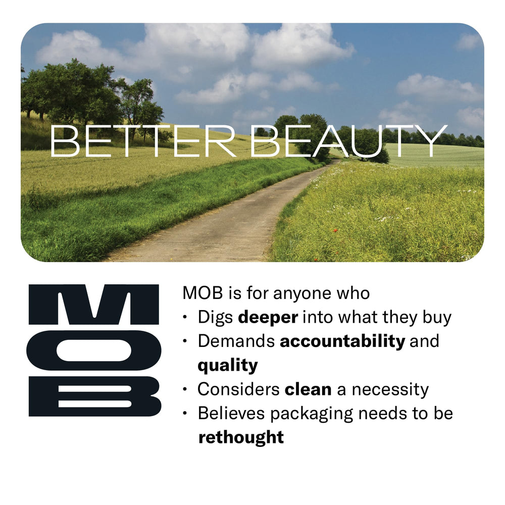 MOB Beauty M88 buildable color to create subtle to bold looks