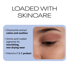 MOB Beauty Eyeshadow M1 crease shade defines the eye with soft pigment.