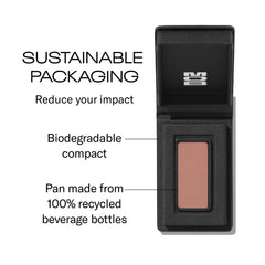 MOB Beauty Eyeshadow M1 soft pink wash for everyday eye looks.