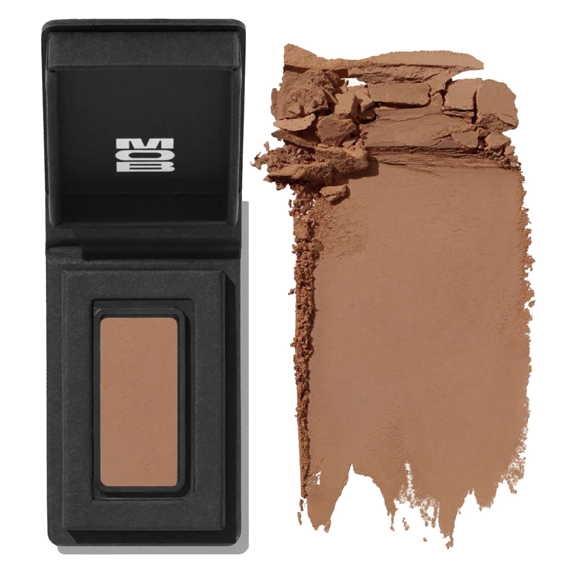 MOB Beauty M170 matte soft neutral brown pan for a versatile mid-tone wash.
