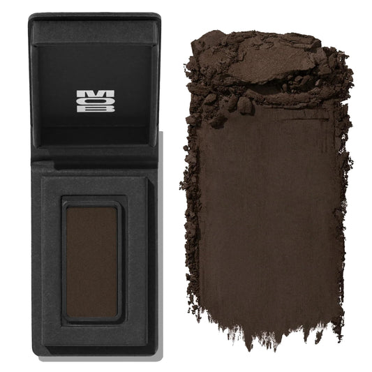 MOB Beauty Eyeshadow M32 swatch palette highlighting rich pigment for smoky looks