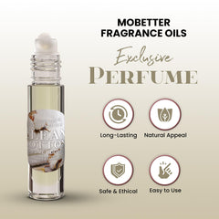 MOBETTER Clean Cotton label close-up highlights pure fragrance oil.