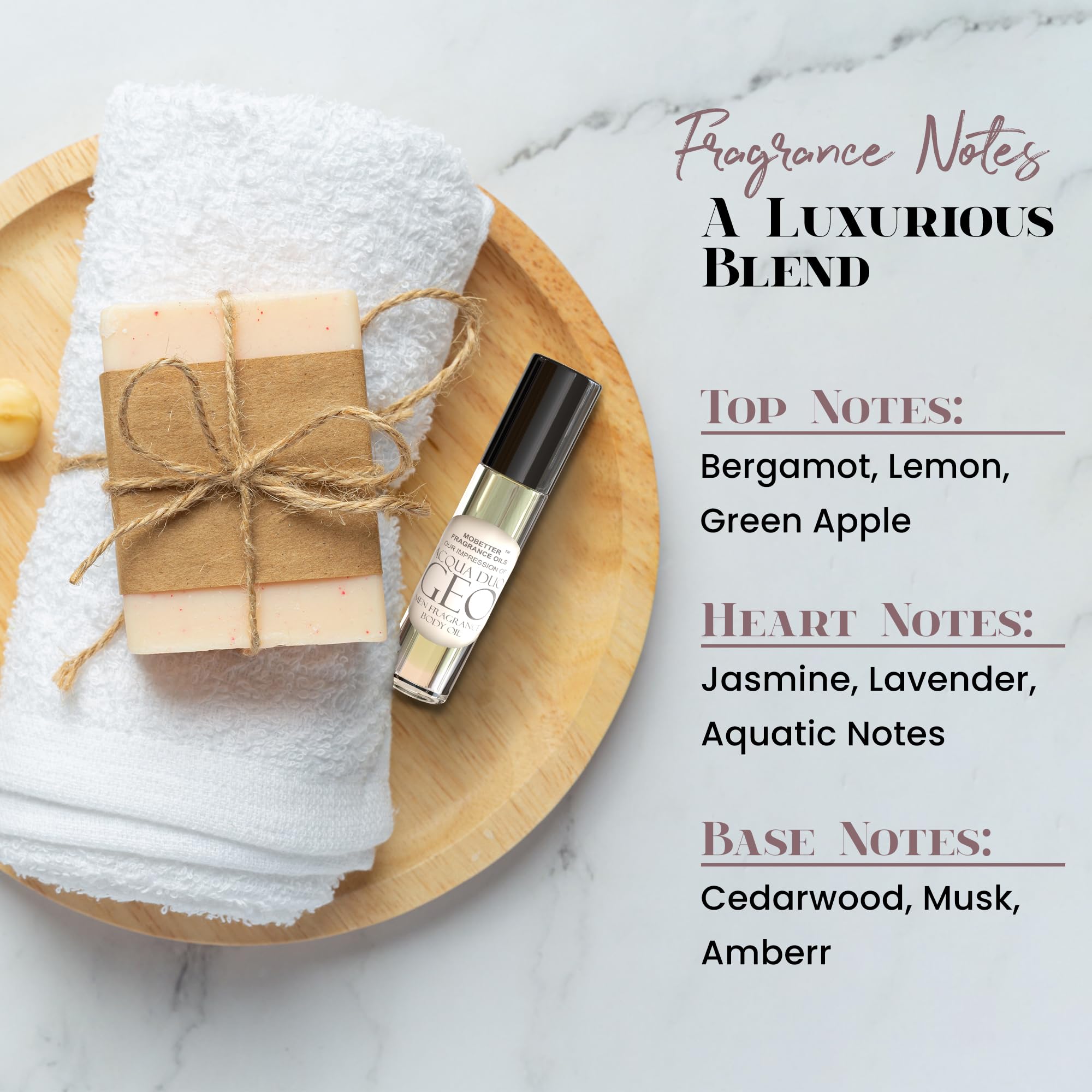 Packaging shot of MOBETTER Acqua Duo Geo with portable 10ml roll-on
