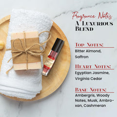 MOBETTER Baccarat Rouge 540 roll-on enables easy application.