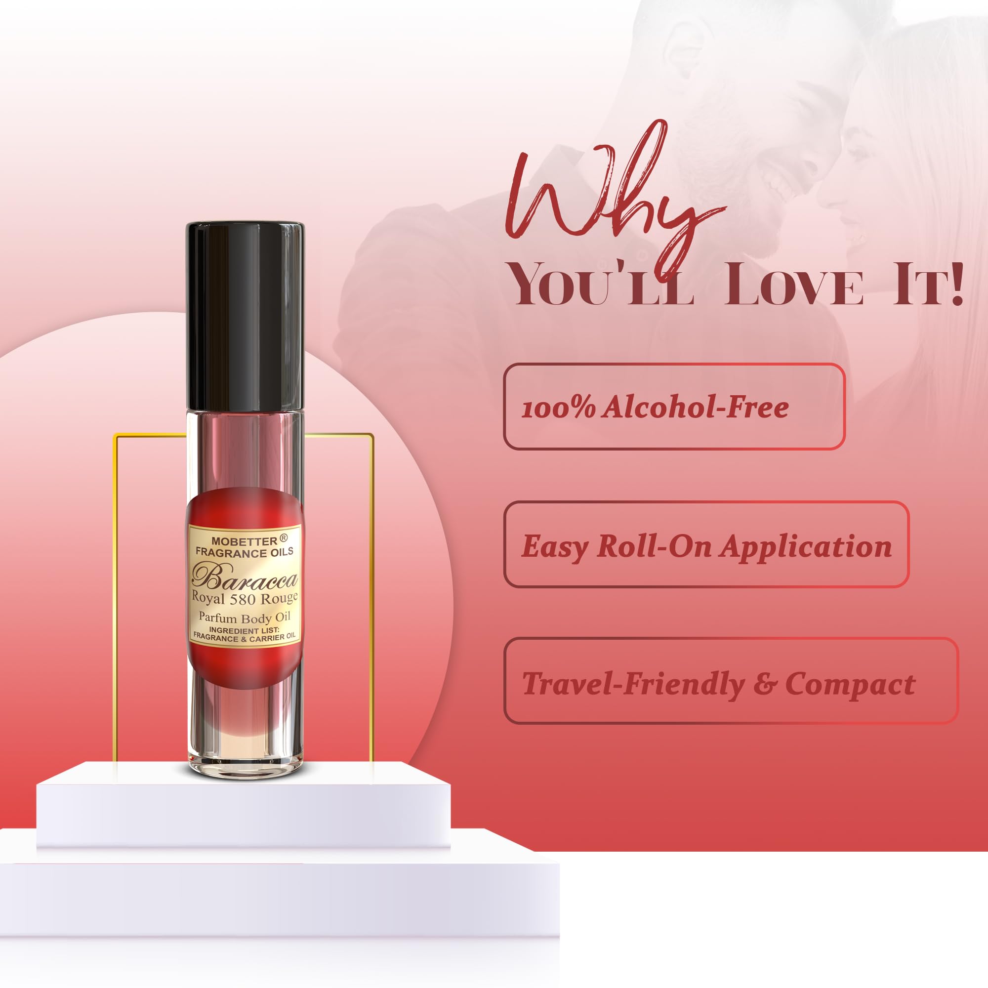 MOBETTER Impression close-up reveals rich, warm aroma notes.