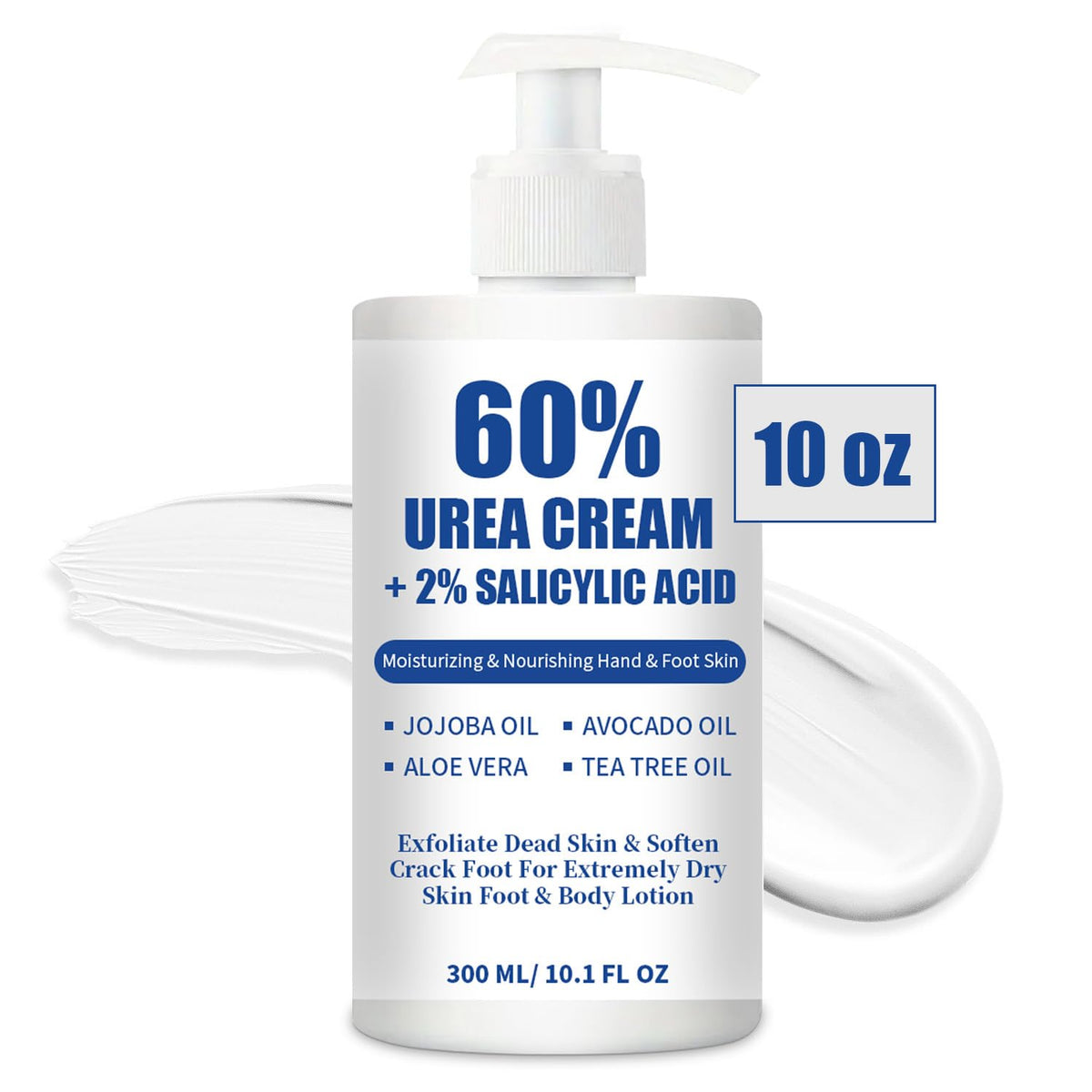 MOC LINK Urea Cream 60% bottle for intense hydration and skin softening.