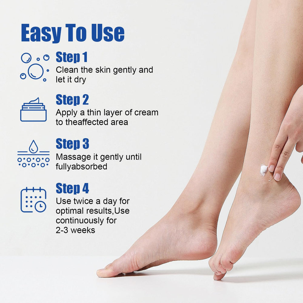 Callus-prone area before using MOC LINK Urea Cream.
