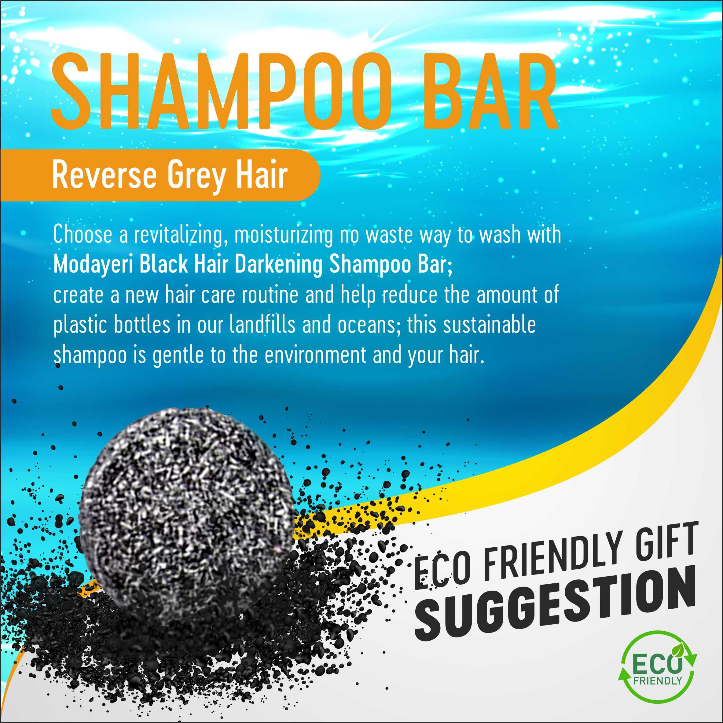 Modayeri Reverse Grey Hair Bar demonstrates color-coverage potential with daily use