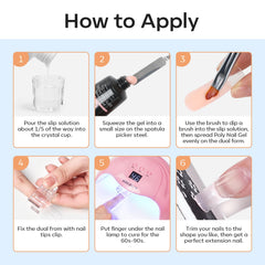Modelones acetone-free slip solution with low odor for comfortable use