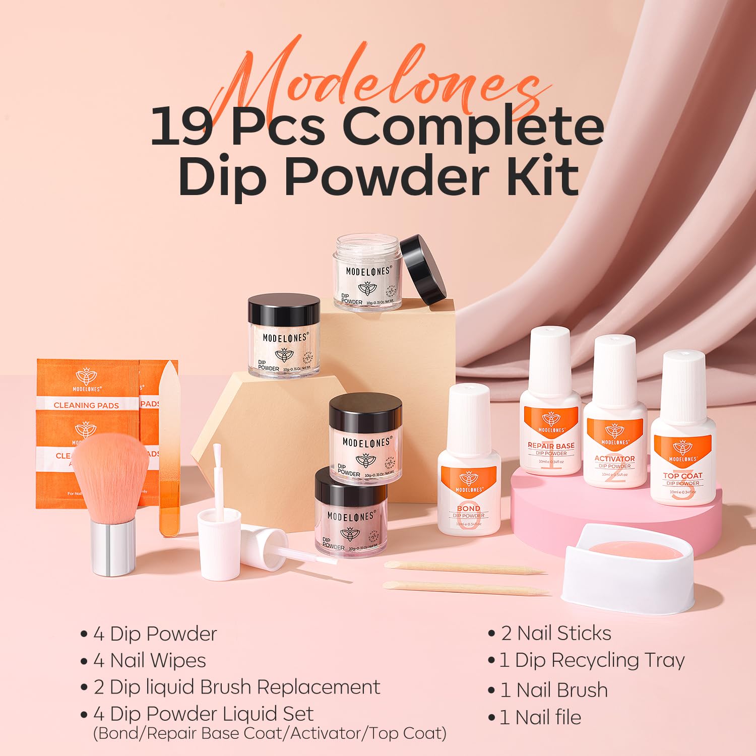 Modelones beginner-friendly setup with clear steps for easy at-home nail art.