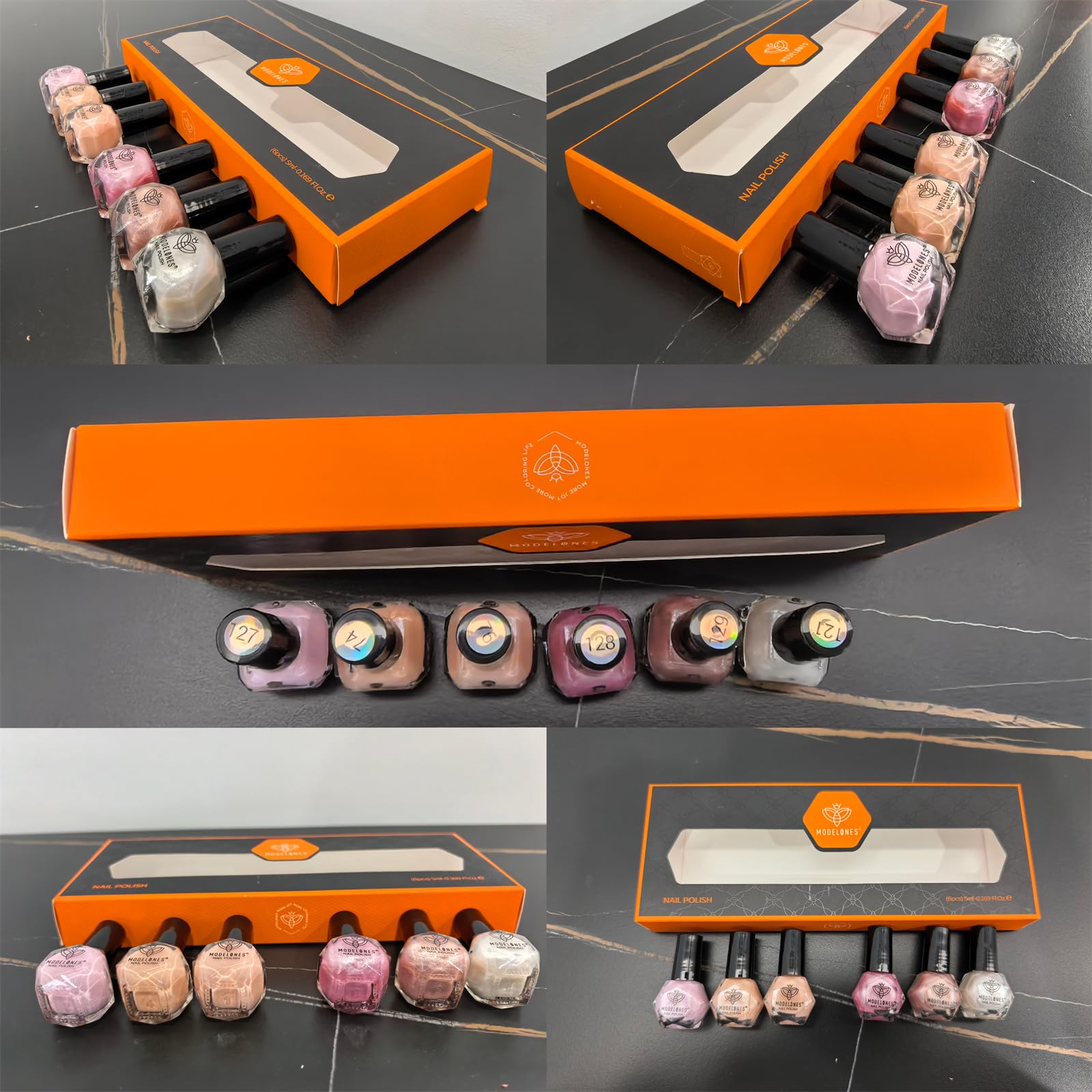 Modelones beginners-friendly nail polish set enables easy application