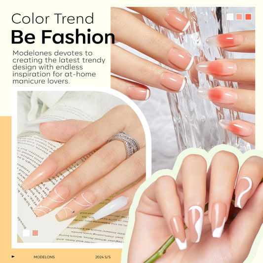 Modelones acrylic powder cap open showing rich pigment for easy application.