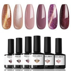Modelones cat-eye gel with magnet in action creates dramatic depth