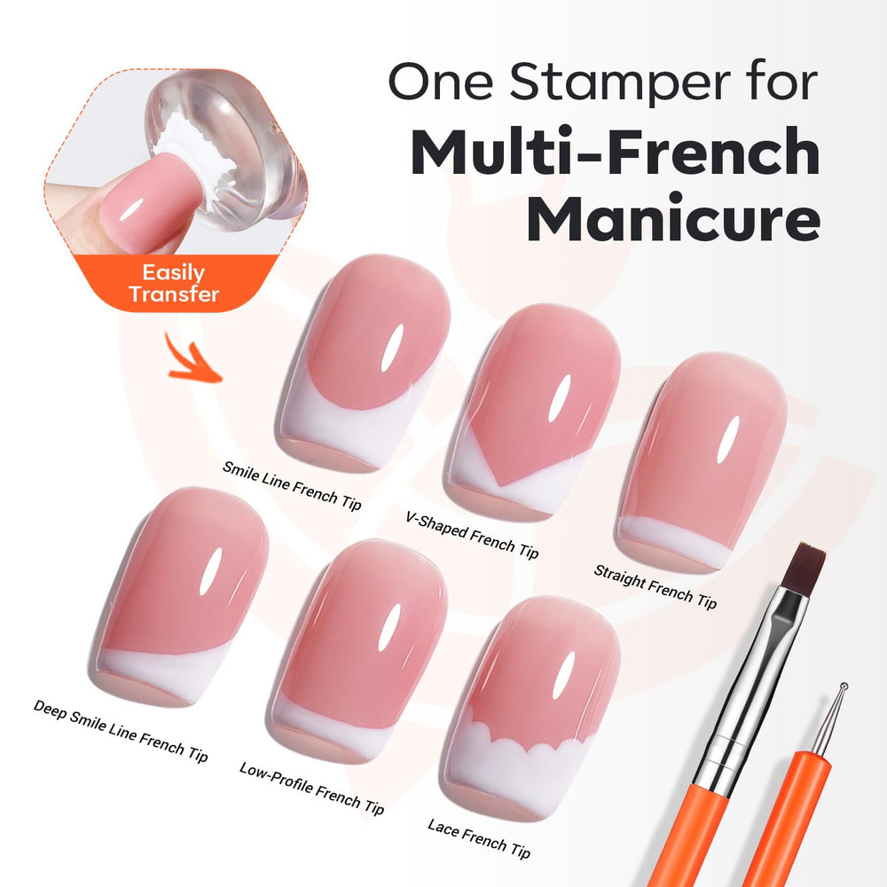 Modelones chrome-powder-set adds shimmering accents to designs