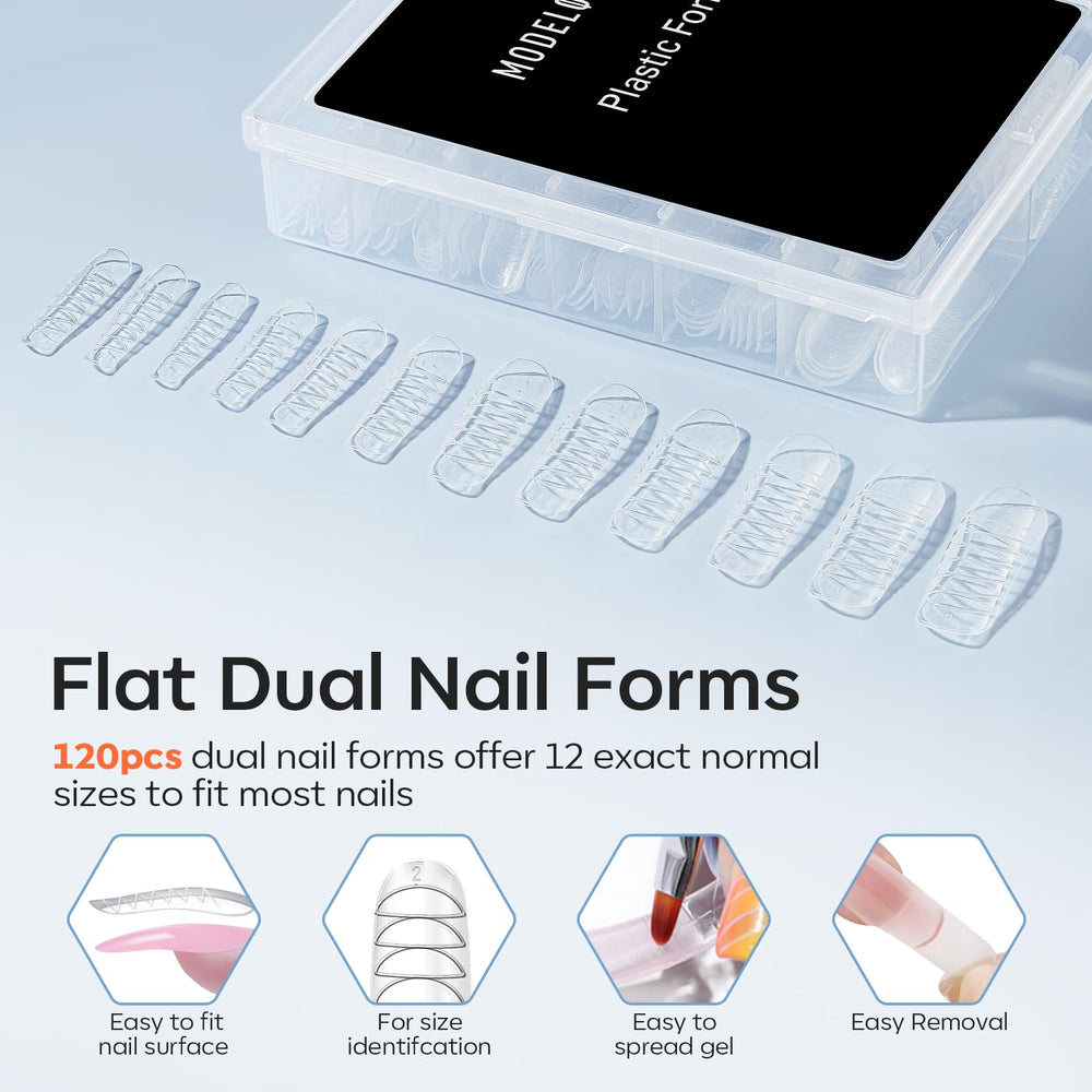 Modelones crystal cup included for organizing tools during manicure