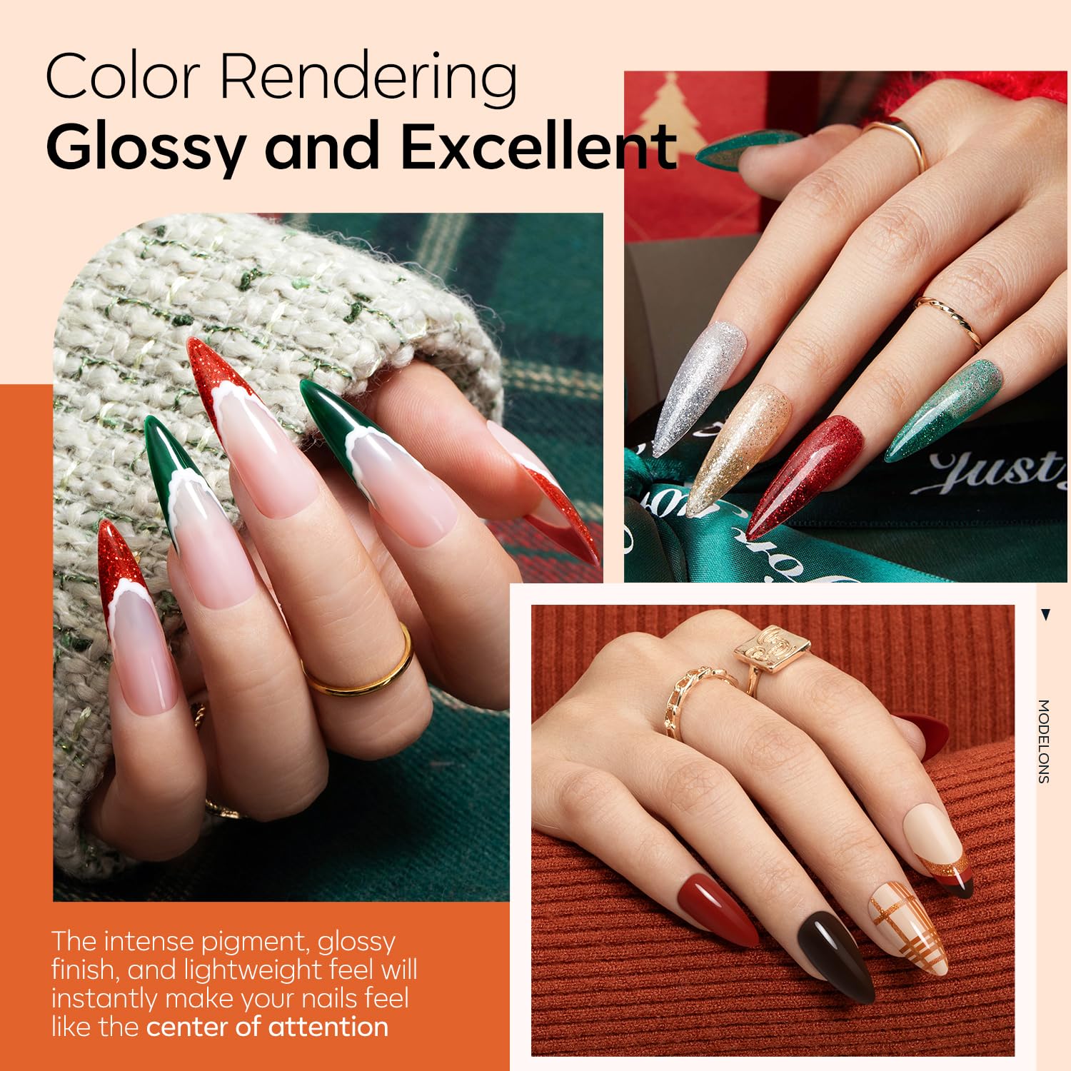 Modelones dip liquid set with bond, base, activator, topcoat for lasting color