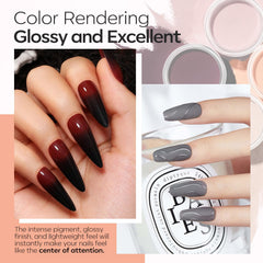 Modelones base coat bottle provides strong adhesion for durable dip manicures.