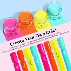 Modelones Dip Powder Kit rose color for sophisticated nails and versatile looks